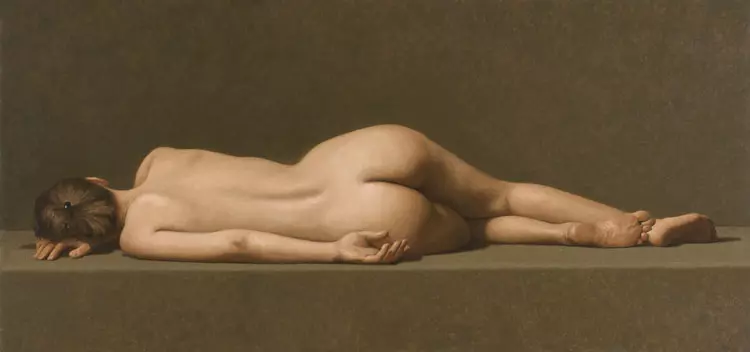 Reclining Nude No. 1 by Robert Armetta