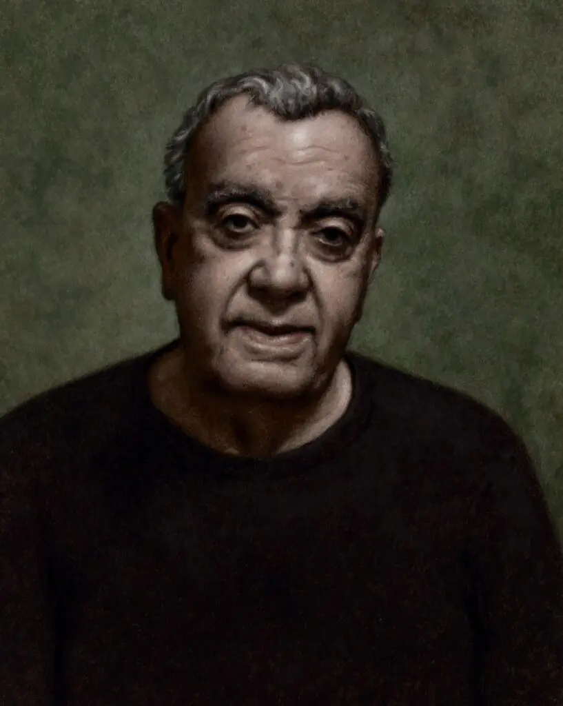 Emanuel Antonio Armetta, My Father, 20”x16”, oil on board